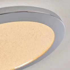 Hofstein Fasola Deckenleuchte LED Nickel gl&auml;nzend, 1-flammig -LED Leuchten Verkäufe 2022 fasola deckenleuchte h3266083 do4 21