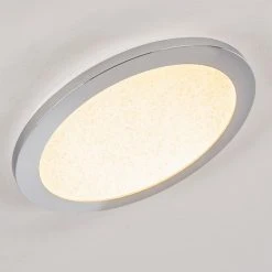 Hofstein Fasola Deckenleuchte LED Nickel gl&auml;nzend, 1-flammig -LED Leuchten Verkäufe 2022 fasola deckenleuchte h3266083 do4 9