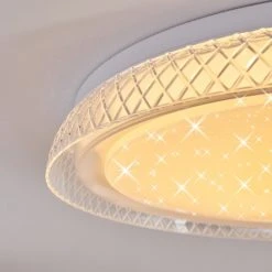 Hofstein Feletto Deckenleuchte LED Wei&szlig;, 1-flammig, Fernbedienung -LED Leuchten Verkäufe 2022 feletto deckenleuchte h3392171 5