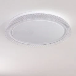 Hofstein Feletto Deckenleuchte LED Wei&szlig;, 1-flammig, Fernbedienung -LED Leuchten Verkäufe 2022 feletto deckenleuchte h3392171 7