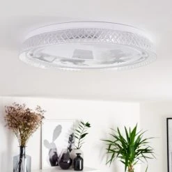 Hofstein Feletto Deckenleuchte LED Wei&szlig;, 1-flammig, Fernbedienung -LED Leuchten Verkäufe 2022 feletto deckenleuchte h3392171 9