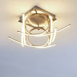 Globo Felin Deckenleuchte LED Nickel-Matt, 1-flammig 34 Globo Felin Deckenleuchte LED Nickel-Matt, 1-flammig -LED Leuchten Verkäufe 2022 felin deckenleuchte h3023662 11