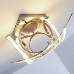 Globo Felin Deckenleuchte LED Nickel-Matt, 1-flammig 37 Globo Felin Deckenleuchte LED Nickel-Matt, 1-flammig -LED Leuchten Verkäufe 2022 felin deckenleuchte h3023662 14