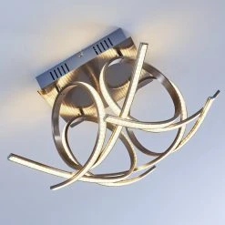 Globo Felin Deckenleuchte LED Nickel-Matt, 1-flammig 40 Globo Felin Deckenleuchte LED Nickel-Matt, 1-flammig -LED Leuchten Verkäufe 2022 felin deckenleuchte h3023662 17