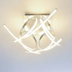 Hofstein Felin Deckenleuchte LED Silber, 1-flammig -LED Leuchten Verkäufe 2022 felin deckenleuchte h3023709 14