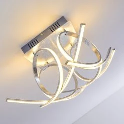 Hofstein Felin Deckenleuchte LED Silber, 1-flammig -LED Leuchten Verkäufe 2022 felin deckenleuchte h3023709 16