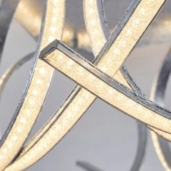 Hofstein Felin Deckenleuchte LED Silber, 1-flammig -LED Leuchten Verkäufe 2022 felin deckenleuchte h3023709 18