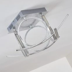 Hofstein Felin Deckenleuchte LED Silber, 1-flammig -LED Leuchten Verkäufe 2022 felin deckenleuchte h3023709 20