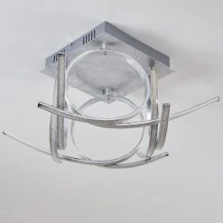 Hofstein Felin Deckenleuchte LED Silber, 1-flammig -LED Leuchten Verkäufe 2022 felin deckenleuchte h3023709 21