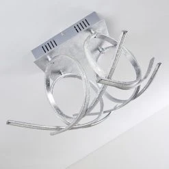 Hofstein Felin Deckenleuchte LED Silber, 1-flammig -LED Leuchten Verkäufe 2022 felin deckenleuchte h3023709 4