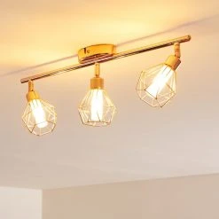 Hofstein Ferrand Deckenleuchte LED Kupferfarben, 3-flammig -LED Leuchten Verkäufe 2022 ferrand deckenleuchte h3159873 do1 14