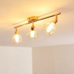 Hofstein Ferrand Deckenleuchte LED Kupferfarben, 3-flammig -LED Leuchten Verkäufe 2022 ferrand deckenleuchte h3159873 do1 5