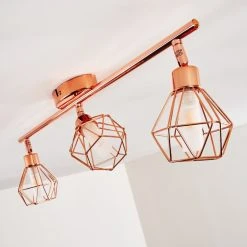 Hofstein Ferrand Deckenleuchte LED Kupferfarben, 3-flammig -LED Leuchten Verkäufe 2022 ferrand deckenleuchte h3159873 do1 6