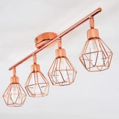 Hofstein Ferrand Deckenleuchte LED Kupferfarben, 4-flammig -LED Leuchten Verkäufe 2022 ferrand deckenleuchte h3159903 do1 19