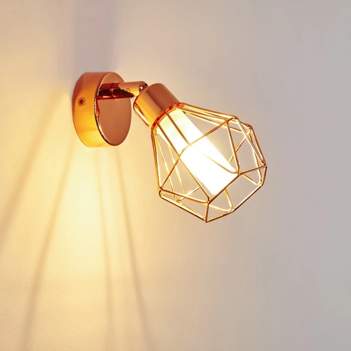 Hofstein Ferrand Wandleuchte LED Kupferfarben, 1-flammig 11 Hofstein Ferrand Wandleuchte LED Kupferfarben, 1-flammig – Bild 11