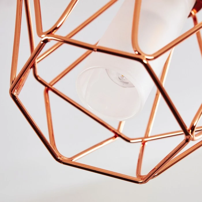 Hofstein Ferrand Wandleuchte LED Kupferfarben, 1-flammig 12 Hofstein Ferrand Wandleuchte LED Kupferfarben, 1-flammig – Bild 12