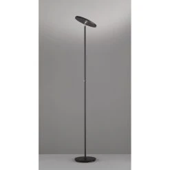 FHL easy Fabi Deckenfluter LED Schwarz, 1-flammig