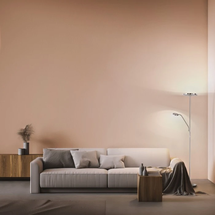 FHL easy Fabi Deckenfluter LED Nickel-Matt, 1-flammig 1 FHL easy Fabi Deckenfluter LED Nickel-Matt, 1-flammig