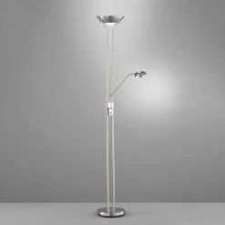 FHL easy Vic Deckenfluter LED Nickel-Matt, 1-flammig