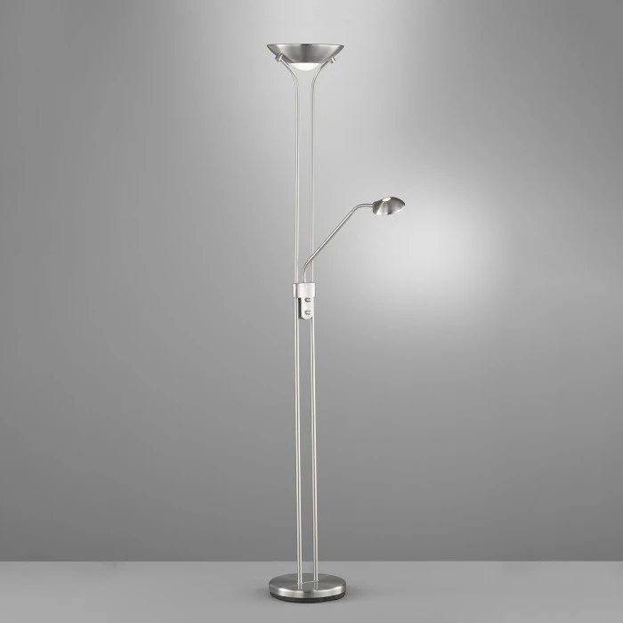 FHL easy Vic Deckenfluter LED Nickel-Matt, 1-flammig 1 FHL easy Vic Deckenfluter LED Nickel-Matt, 1-flammig