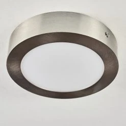 Hofstein Finsrud Deckenleuchte LED Nickel-Matt, 1-flammig -LED Leuchten Verkäufe 2022 finsrud deckenleuchte h3427392 7