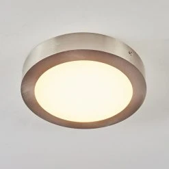 Hofstein Finsrud Deckenleuchte LED Nickel-Matt, 1-flammig -LED Leuchten Verkäufe 2022 finsrud deckenleuchte h3427439 9