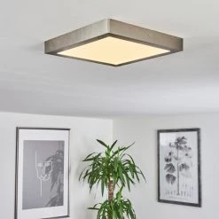 Hofstein Finsrud Deckenleuchte LED Nickel-Matt, 1-flammig -LED Leuchten Verkäufe 2022 finsrud deckenleuchte h3427484 6