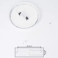 Hofstein Finsrud Deckenleuchte LED Weiß, 1-flammig 15 Hofstein Finsrud Deckenleuchte LED Weiß, 1-flammig -LED Leuchten Verkäufe 2022 finsrud deckenleuchte h3427514 4