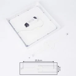 Hofstein Finsrud Deckenleuchte LED Wei&szlig;, 1-flammig -LED Leuchten Verkäufe 2022 finsrud deckenleuchte h3427538 4