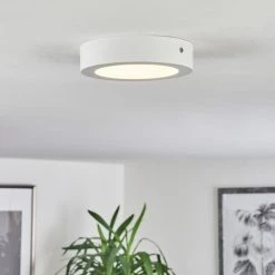 Hofstein Finsrud Deckenleuchte LED Wei&szlig;, 1-flammig -LED Leuchten Verkäufe 2022 finsrud deckenleuchte h3436288 6