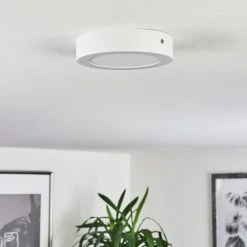 Hofstein Finsrud Deckenleuchte LED Wei&szlig;, 1-flammig -LED Leuchten Verkäufe 2022 finsrud deckenleuchte h3436288 9