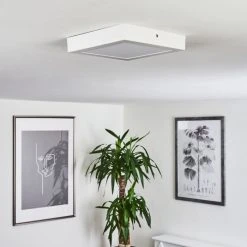 Hofstein Finsrud Deckenleuchte LED Wei&szlig;, 1-flammig -LED Leuchten Verkäufe 2022 finsrud deckenleuchte h3436349 9