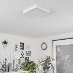 Hofstein Finsrud Deckenpanel LED Wei&szlig;, 1-flammig -LED Leuchten Verkäufe 2022 finsrud deckenpanel h3652138 4