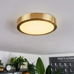 Hofstein Finsrud Deckenpanel LED Gold, 1-flammig -LED Leuchten Verkäufe 2022 finsrud deckenpanel h3652176 10