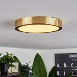 Hofstein Finsrud Deckenpanel LED Gold, 1-flammig -LED Leuchten Verkäufe 2022 finsrud deckenpanel h3652176 8