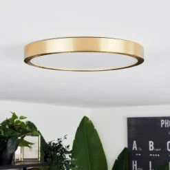 Hofstein Finsrud Deckenpanel LED Gold, 1-flammig -LED Leuchten Verkäufe 2022 finsrud deckenpanel h3652190 9