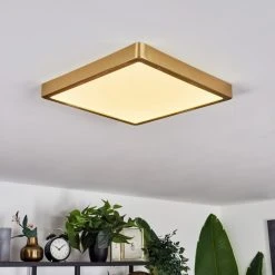 Hofstein Finsrud Deckenpanel LED Gold, 1-flammig -LED Leuchten Verkäufe 2022 finsrud deckenpanel h3652237 10