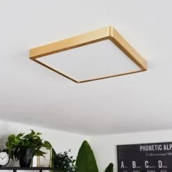 Hofstein Finsrud Deckenpanel LED Gold, 1-flammig -LED Leuchten Verkäufe 2022 finsrud deckenpanel h3652237 9