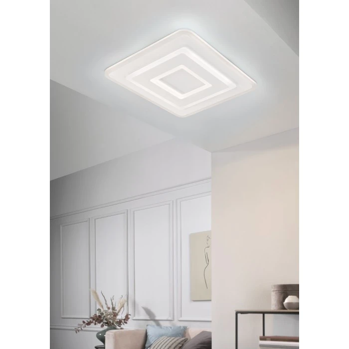 Honsel Leuchten Fischer & Honsel Abo Deckenleuchte LED Weiß, 1-flammig, Fernbedienung 1 Honsel Leuchten Fischer & Honsel Abo Deckenleuchte LED Weiß, 1-flammig, Fernbedienung