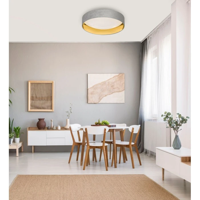 Honsel Leuchten Fischer & Honsel Aura Deckenleuchte LED Weiß, 1-flammig 1 Honsel Leuchten Fischer & Honsel Aura Deckenleuchte LED Weiß, 1-flammig