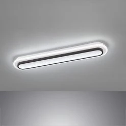 Honsel Leuchten Fischer & Honsel Blithe Deckenleuchte LED Schwarz, Weiß, 1-flammig