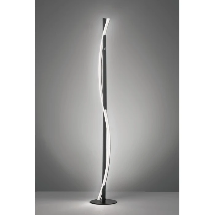 Honsel Leuchten Fischer & Honsel Bridge Stehleuchte LED Schwarz, 1-flammig 2 Honsel Leuchten Fischer & Honsel Bridge Stehleuchte LED Schwarz, 1-flammig – Bild 2