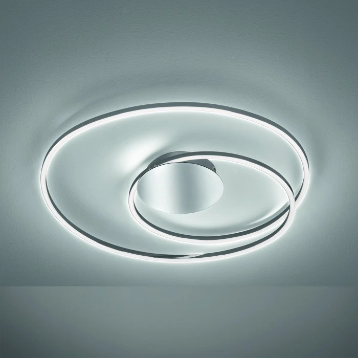 Honsel Leuchten Fischer & Honsel Camp Deckenleuchte LED Chrom, 1-flammig 2 Honsel Leuchten Fischer & Honsel Camp Deckenleuchte LED Chrom, 1-flammig – Bild 2