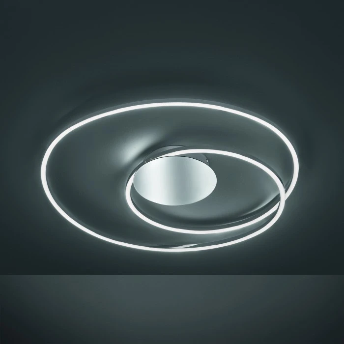 Honsel Leuchten Fischer & Honsel Camp Deckenleuchte LED Chrom, 1-flammig 4 Honsel Leuchten Fischer & Honsel Camp Deckenleuchte LED Chrom, 1-flammig – Bild 4