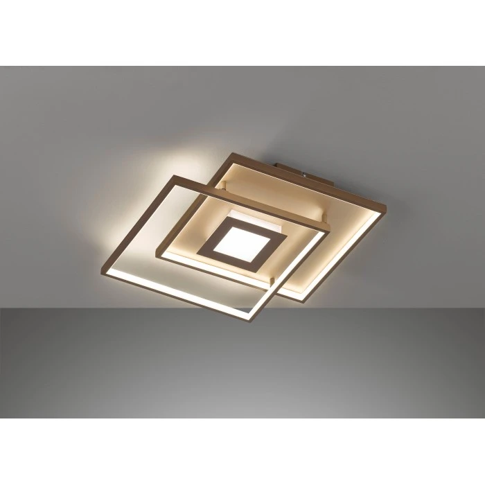 Honsel Leuchten Fischer & Honsel Clou Deckenleuchte LED Braun, 1-flammig 3 Honsel Leuchten Fischer & Honsel Clou Deckenleuchte LED Braun, 1-flammig – Bild 3