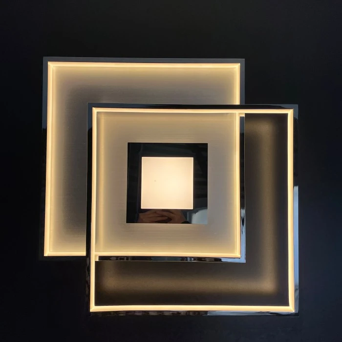 Honsel Leuchten Fischer & Honsel Clou Deckenleuchte LED Chrom, 1-flammig 2 Honsel Leuchten Fischer & Honsel Clou Deckenleuchte LED Chrom, 1-flammig – Bild 2