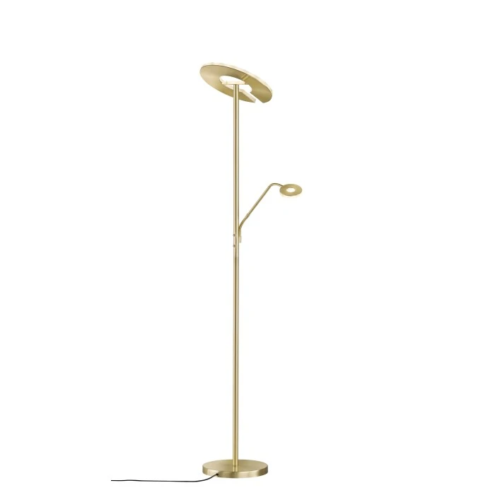 Honsel Leuchten Fischer & Honsel Dent Deckenfluter LED Messing, 1-flammig 7 Honsel Leuchten Fischer & Honsel Dent Deckenfluter LED Messing, 1-flammig – Bild 7