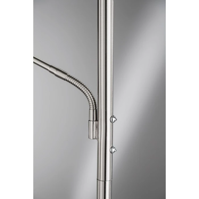 Honsel Leuchten Fischer & Honsel Dent Deckenfluter LED Nickel-Matt, 1-flammig 3 Honsel Leuchten Fischer & Honsel Dent Deckenfluter LED Nickel-Matt, 1-flammig – Bild 3