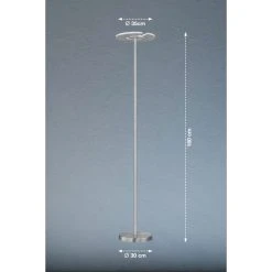 Honsel Leuchten Fischer & Honsel Dent Deckenfluter LED Nickel-Matt, 1-flammig 11 Honsel Leuchten Fischer & Honsel Dent Deckenfluter LED Nickel-Matt, 1-flammig -LED Leuchten Verkäufe 2022 fischer honsel dent deckenfluter 40320 2