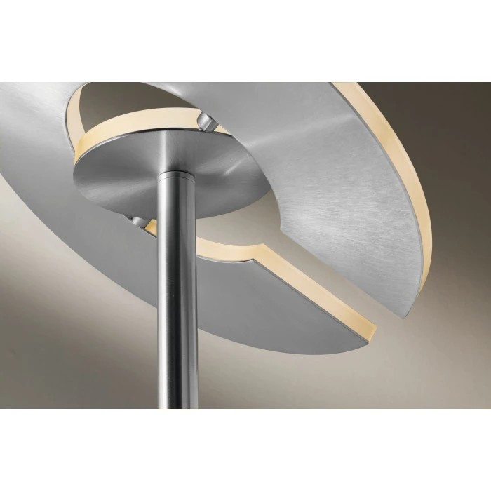 Honsel Leuchten Fischer & Honsel Dent Deckenfluter LED Nickel-Matt, 1-flammig 9 Honsel Leuchten Fischer & Honsel Dent Deckenfluter LED Nickel-Matt, 1-flammig – Bild 9